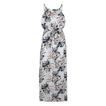 Load image into Gallery viewer, DeRuiLaDy 2019 Boho Floral Print Straps Long Dress Women Sexy Backless Summer Beach Maxi Dresses Womens Casual Vestidos Femme