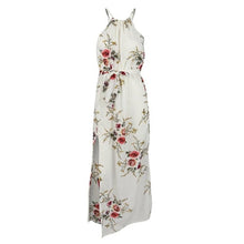 Load image into Gallery viewer, DeRuiLaDy 2019 Boho Floral Print Straps Long Dress Women Sexy Backless Summer Beach Maxi Dresses Womens Casual Vestidos Femme
